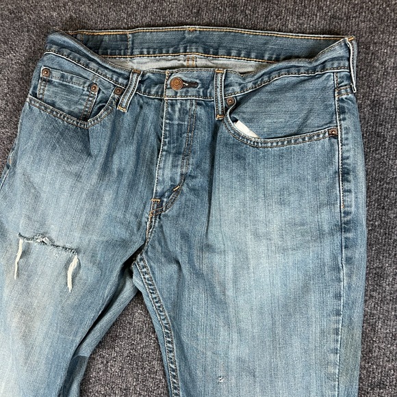 Levi's Other - Levi's 559 Jeans Mens 33X28 Blue Denim Cotton Low Rise Relaxed Fit Straight Leg